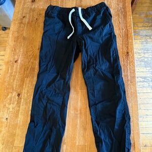 Cat & Jack Black Drawstring Straight-Leg Pants | Boys 18 Husky
